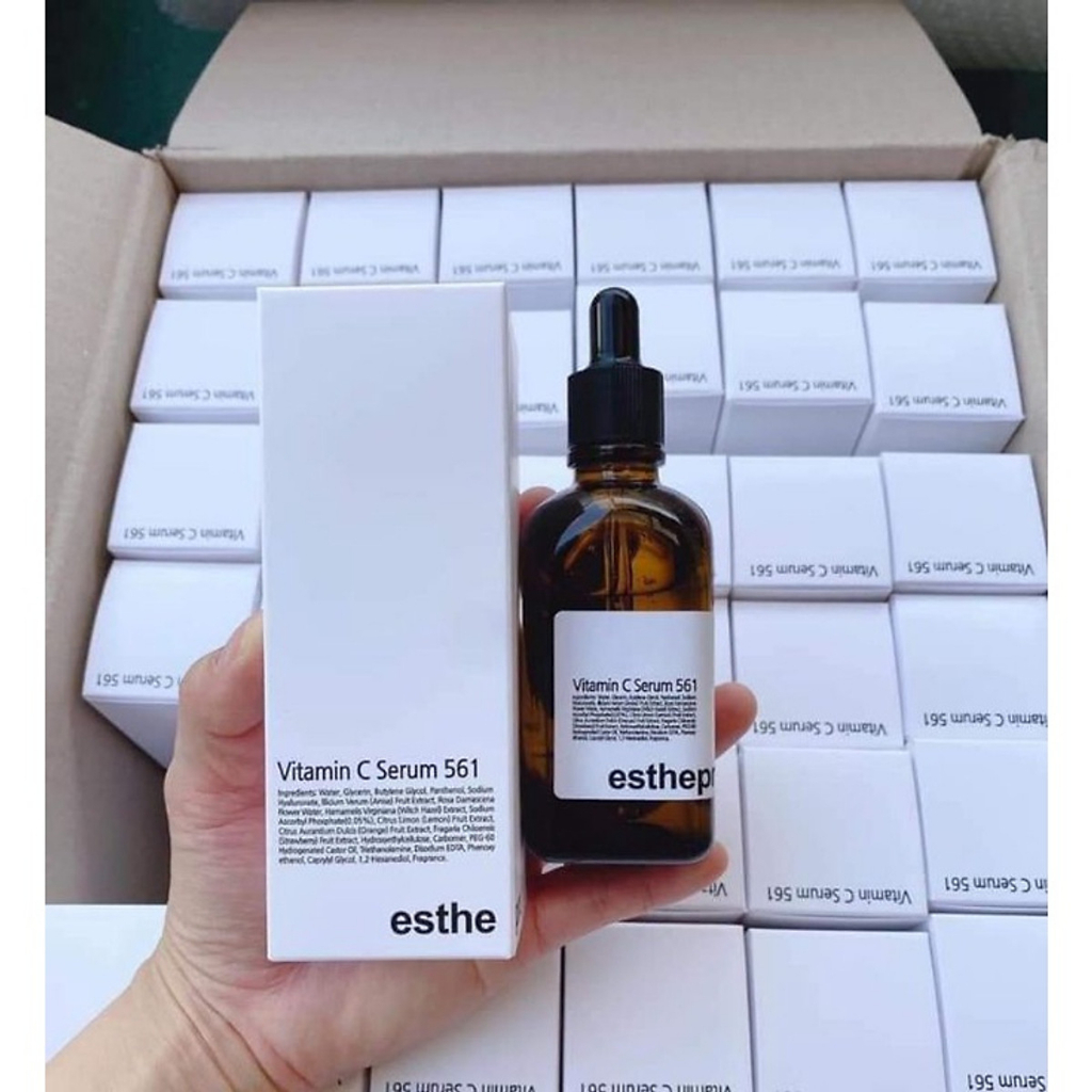 Serum Vitamin C Serum 561 Esthemax Giúp Mờ Thâm Nám Tàn Nhang, Giảm Mụn Làm Đều Màu Da, Hỗ Trợ Làm Trắng Da