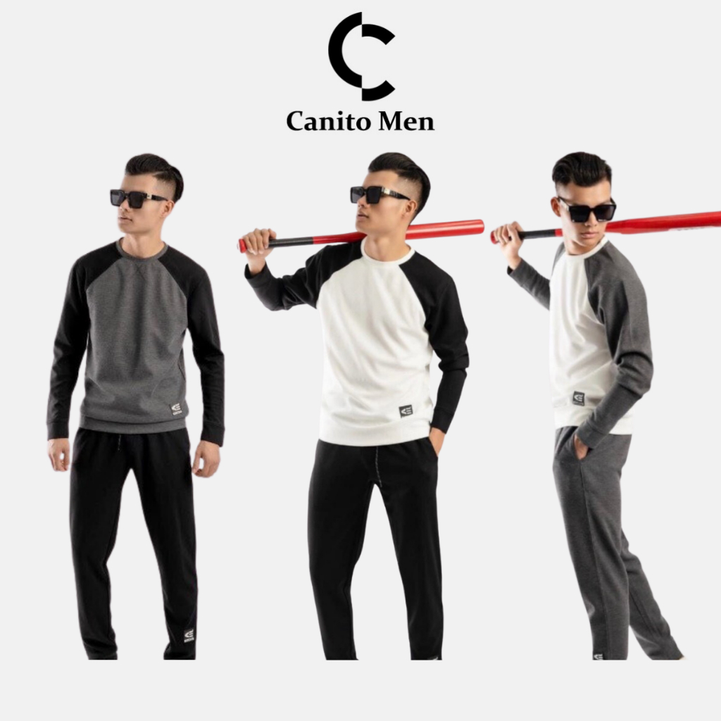 Bộ Thể Thao Nam Thu Đông - Bộ nỉ dài tay chất liệu vải tổ ong cao cấp thiết kế trẻ trung phong cách 