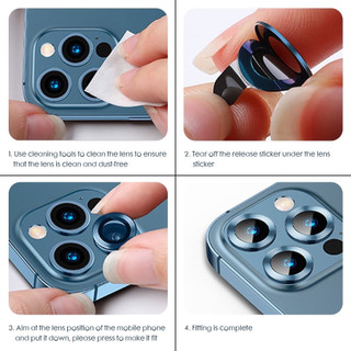 Bộ dán bảo vệ camera iphone 11 , 11 pro max , 12 pro max, 13 pro max, 14 pro max mắt bảo về từng ống kính  4.8  10,6k Đá