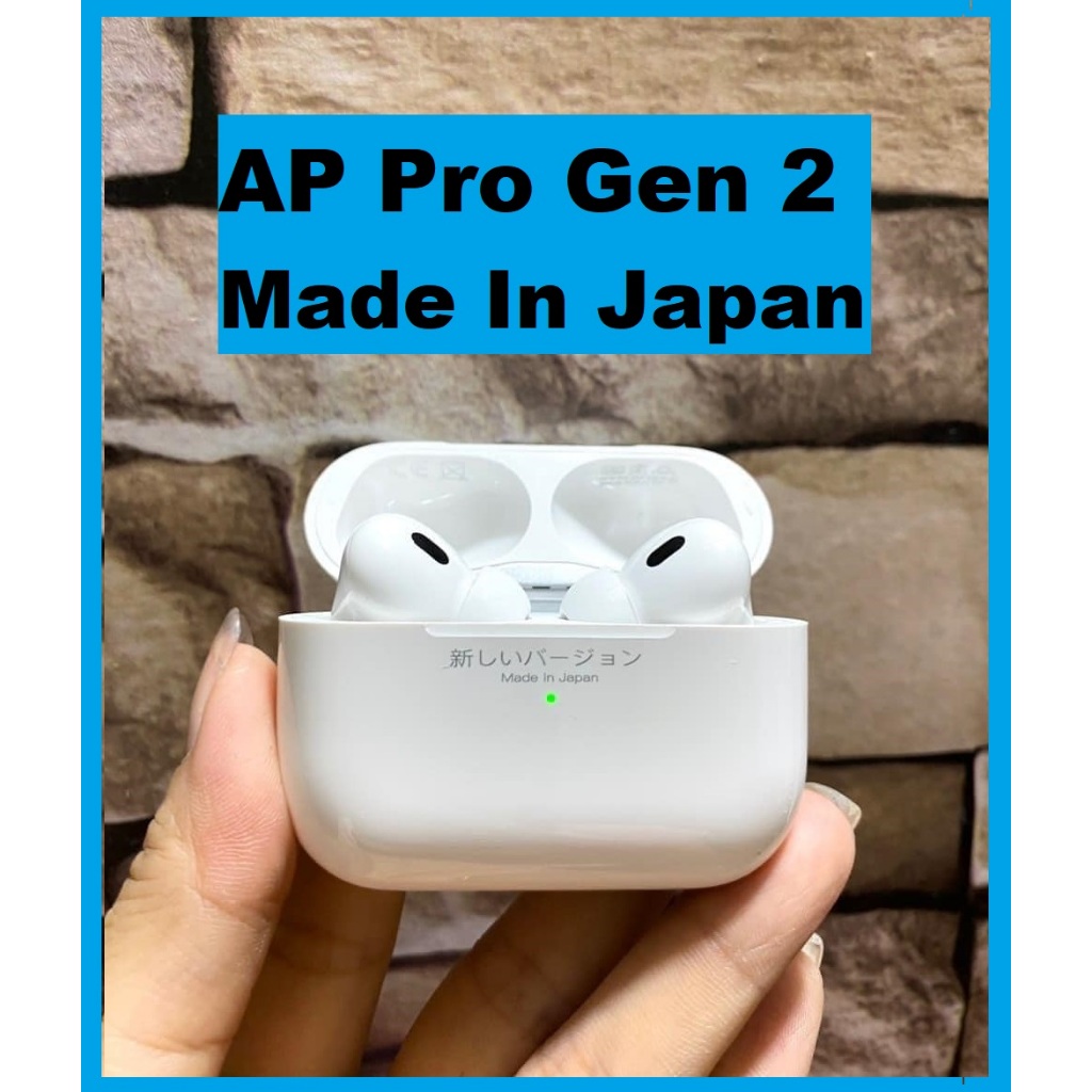 Tai Nghe Bluetooth Pro Gen 2 Made in Japan, Tai Nghe Không Dây Nghe Nhạc Chơi Game Có Mic Chồng Ồn Pin 6h - BH 12 Tháng