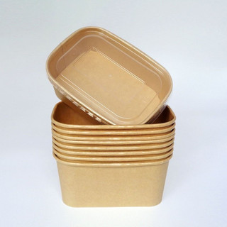 50 hộp chữ nhật kraft 750-1000ml