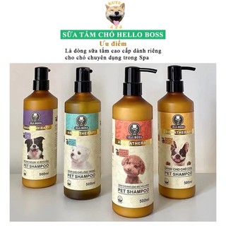 SỮA TẮM CHÓ MÈO HELLOBOSS - HƯƠNG THƠM DỊU NHẸ - LƯU HƯƠNG LÂU