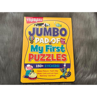 Jumbo pad of my first puzzles