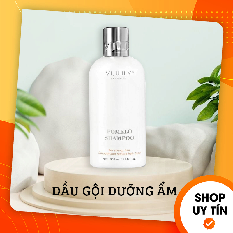 Combo Dầu Gội Bưởi Vijully dưỡng tóc - kích mọc tóc (Dầu gội + Dầu xả + Xịt tinh dầu bưởi Vi Jully Cosmetic)