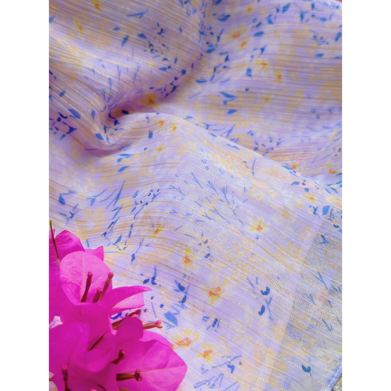 Hoachoem - Đầm hoa ngắn hai dây xếp ly ngực - Fleecy Valentine Minidress Size M