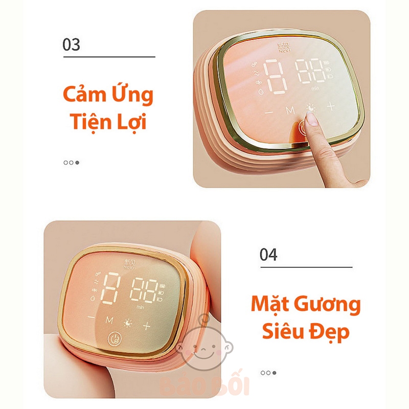 Máy Hút Sữa Điện Đôi Tân Bối Nevi Bản Nâng Cấp 2024