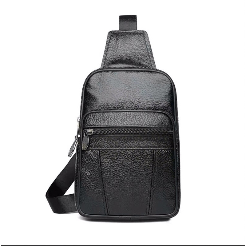 Túi nam đeo chéo bao tử da bò rẻ đẹp thời trang