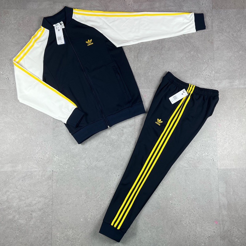 Bộ Khoác ADD Sọc Tay Vàng Hàng Siêu Hot SPORT SHOP Chất Nỉ Poly Mặc Ấm Chống Xù
