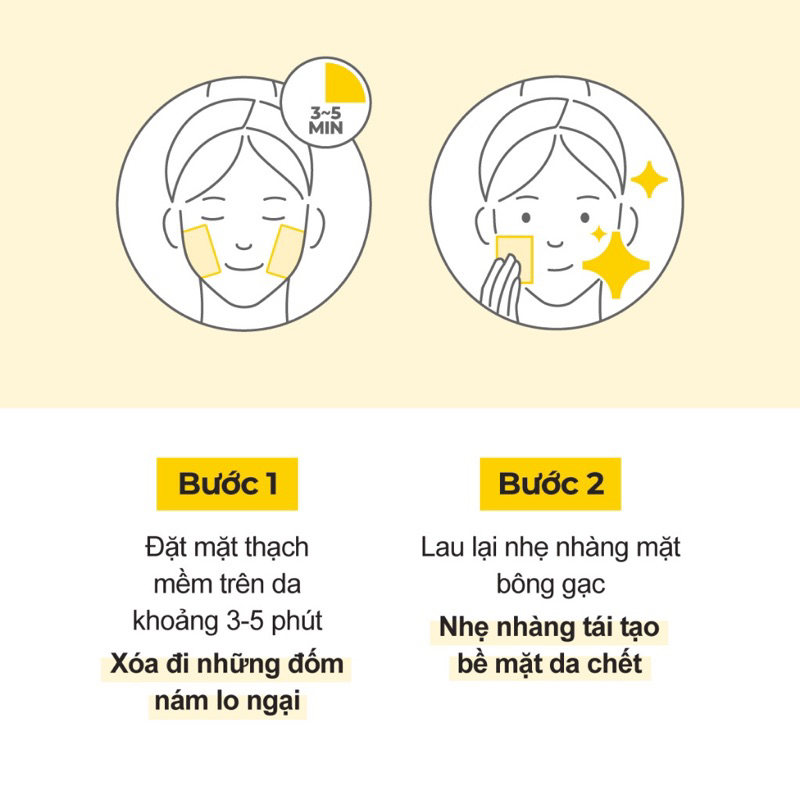 Pad tẩy da chết làm trắng da chuyên sâu Numbuzin No.5 Vitamin-Niacinamide Concentrated