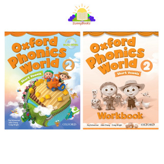 Sách - oxford phonics world - level 2 - tặng file nghe mp3 và video