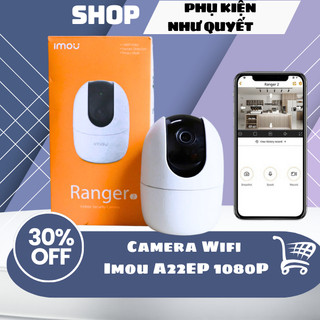Camera wifi imou a22ep 1080p ranger 2. chính hãng/ a22ep , xoay 360 độ. bắt wifi
