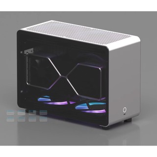 [PCNGON] Vỏ case máy tính Mini ITX GEEEK G1-Pro – Bạc