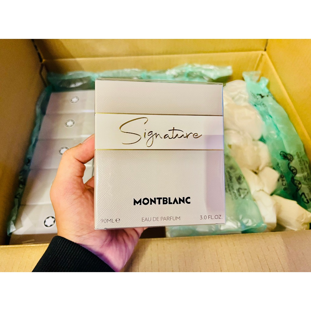 Signature EDP | Nước hoa nữ nhẹ nhàng thơm lâu Montblanc 90ml | Sahara Perfume