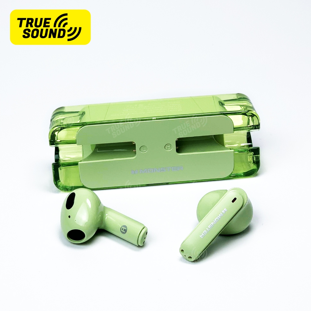 Tai nghe Bluetooth MONSTER XKT08 V5.3. Giảm tiếng ồn, chống nước IPX4.