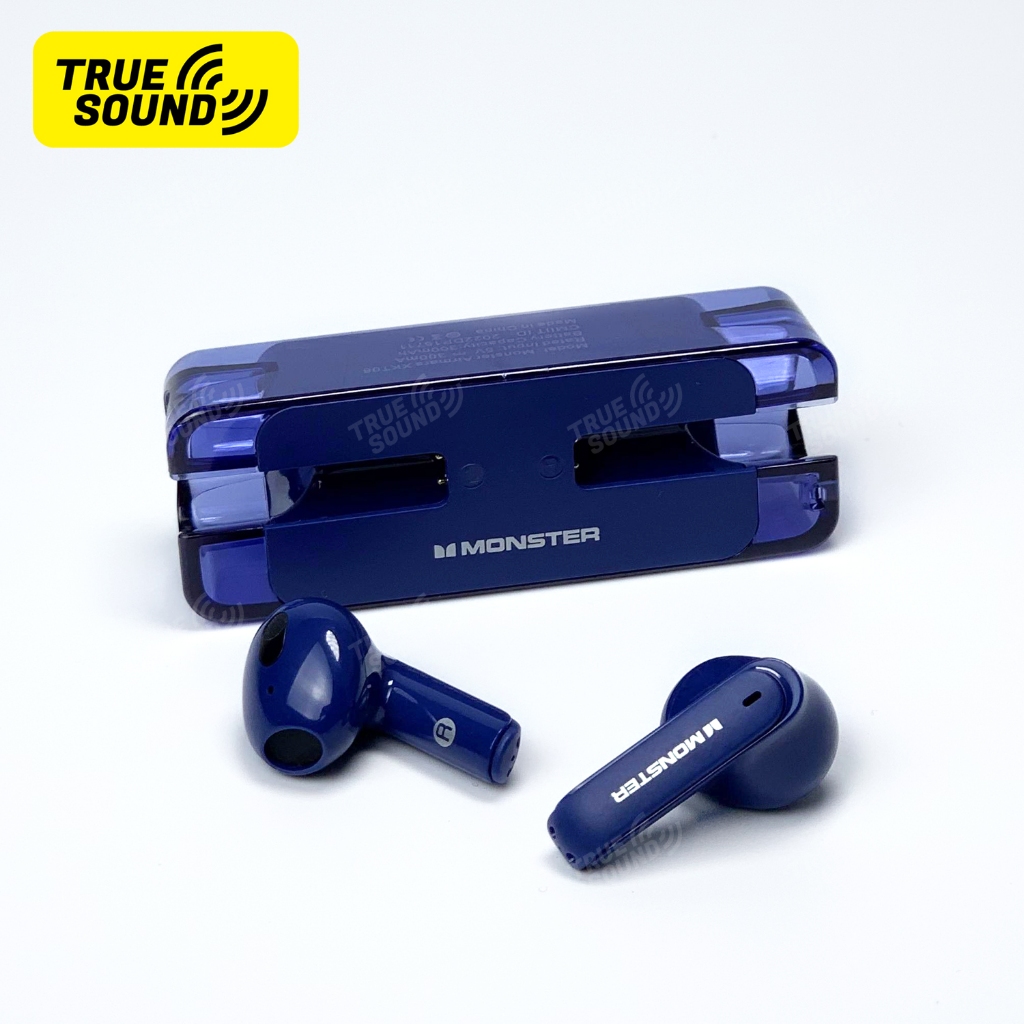 Tai nghe Bluetooth MONSTER XKT08 V5.3. Giảm tiếng ồn, chống nước IPX4.