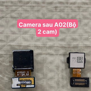 Camera sau A02 Samsung (Bộ 2 cam) zin bóc máy