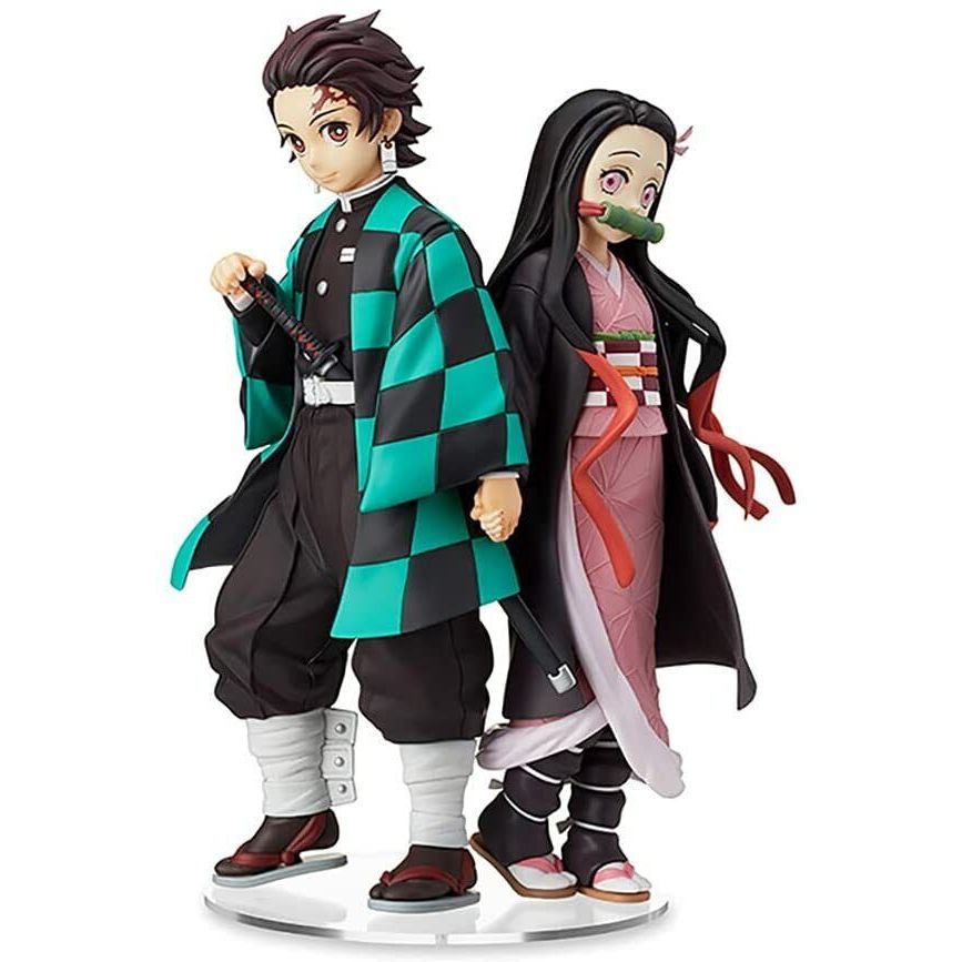 Mô hình Nezuko Tanjiro siêu dễ thương Chính hãng Nhật Bản - kimetsu no yaiba figure