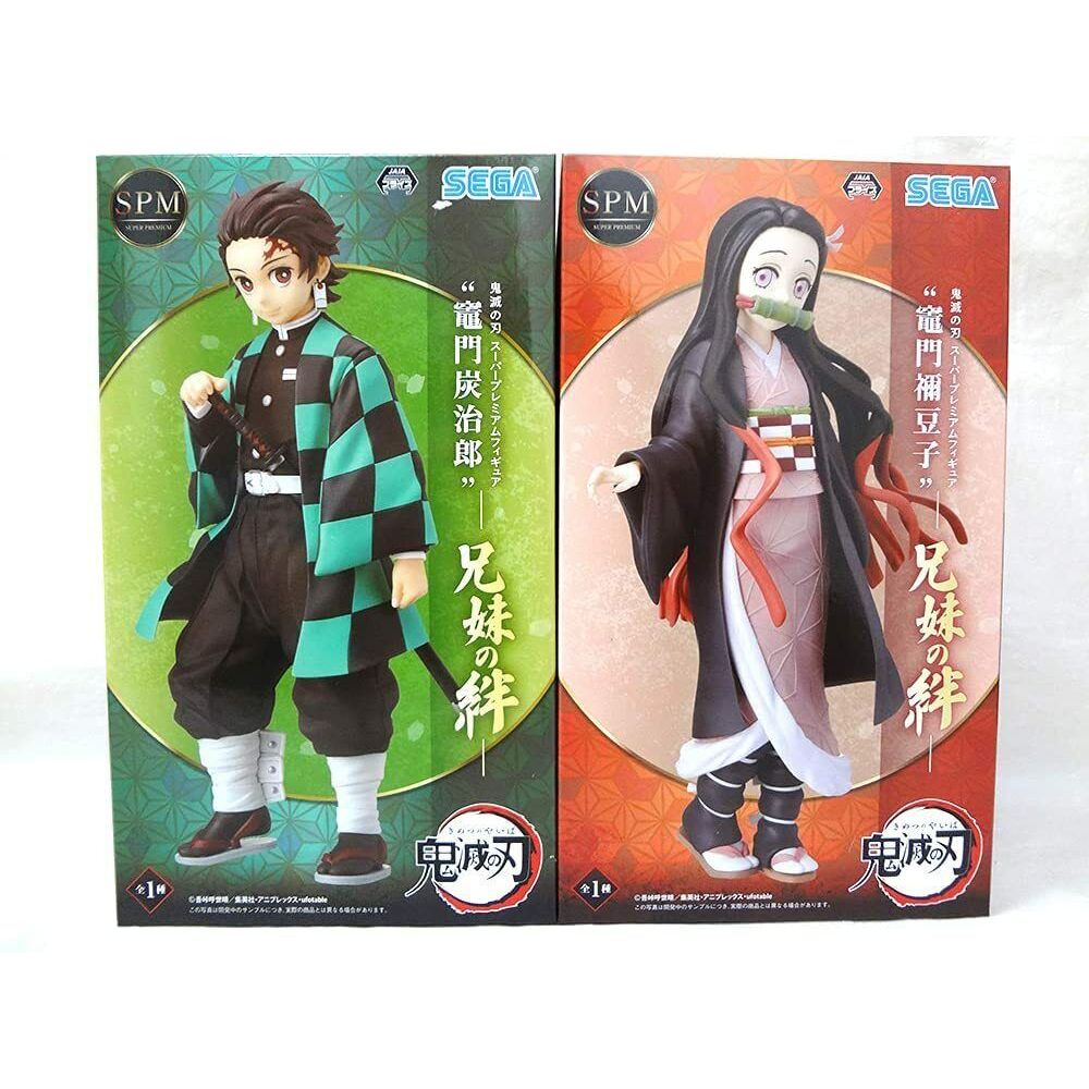 Mô hình Nezuko Tanjiro siêu dễ thương Chính hãng Nhật Bản - kimetsu no yaiba figure