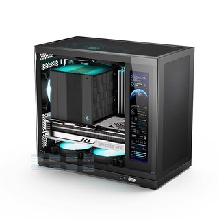 [PCNGON] Vỏ case máy tính Mini ITX Shiny Snake G500 – Đen (Không bao gồm màn hình)