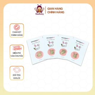 Dán chắn sóng điện thoại KKOMKKOMI HÀN QUỐC chặn bức xạ điện từ an toàn cho mẹ và bé bản Thỏ