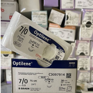CHỈ PHẪU THUẬT THẨM MỸ CAO CẤP B.BRAUN OPTILENE 7/0