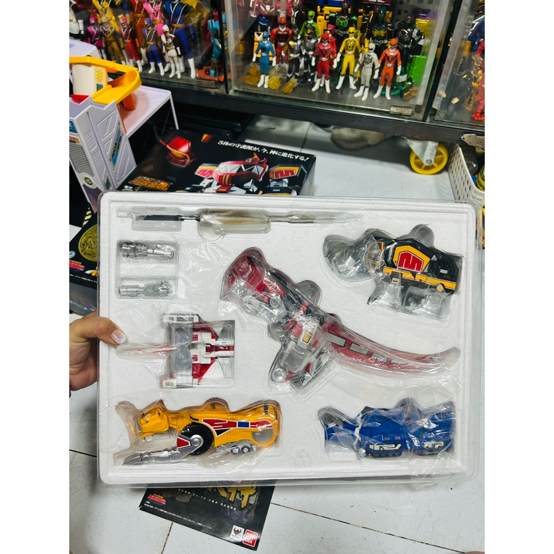 Đồ chơi Robo cao cấp Bandai Power Rangers Soul of Chogokin GX-72 Megazord