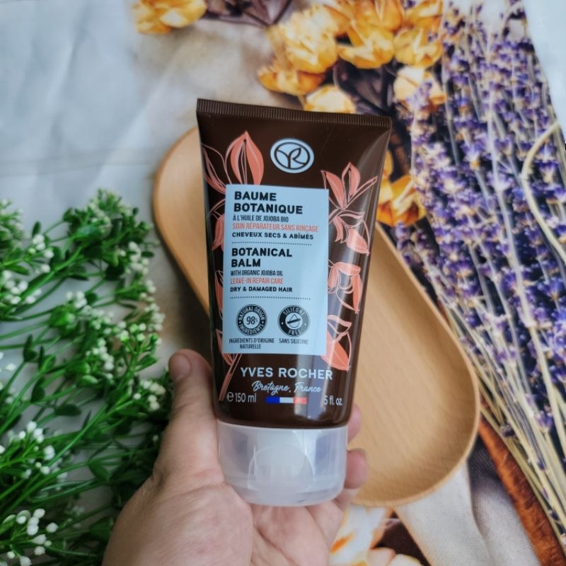 Mẫu mới Mặt nạ ngủ cho tóc 125ml hãng yves rocher