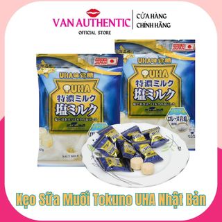 Kẹo uha nhật bản nội địa 67g sữa muối date 2025