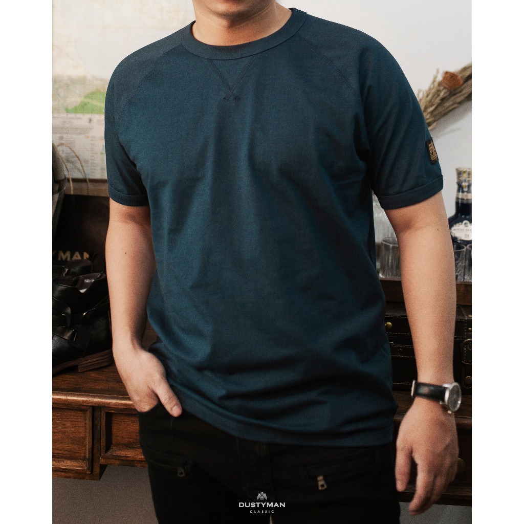 Áo Thun Nam Mold Cổ Điển DUSTYMAN - Vải 100% Cotton - Form Regular Fit