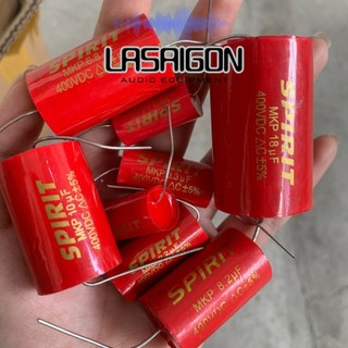 Tụ Spirit 400v các loại số ,tụ không phân cực