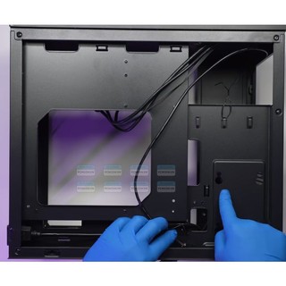 [PCNGON] Vỏ case máy tính Mini ITX Shiny Snake G500 – Đen (Không bao gồm màn hình)