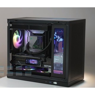 [PCNGON] Vỏ case máy tính Mini ITX Shiny Snake G500 – Đen (Không bao gồm màn hình)