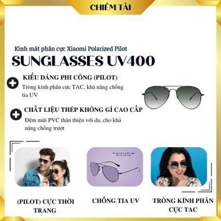 Kính mát phân cực Xiaomi Polarized Pilot Sunglasses UV400
