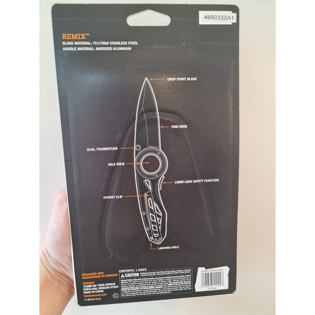 Dao gấp Gerber Remix