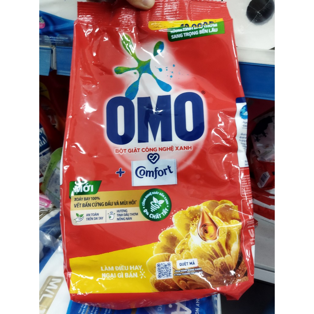 Nước tẩy trang: Bột Giặt O.mo