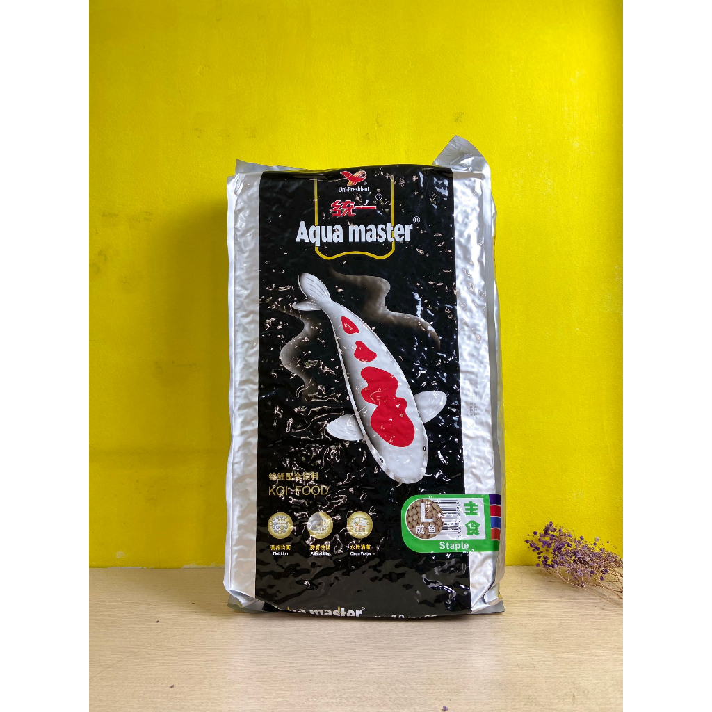 10KG thức ăn mùa đông,mùa hè cho cá Koi -AQUAMASTER-Đài Loan-không làm đục nước-dinh dưỡng-hàng nội địa,an toàn