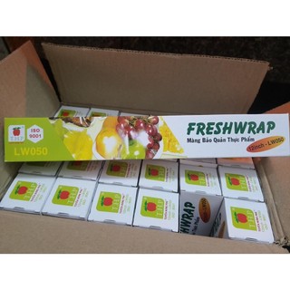 Màng bọcthức ăn bảo quản thực phẩm pe freshwrap 12inch - lw050