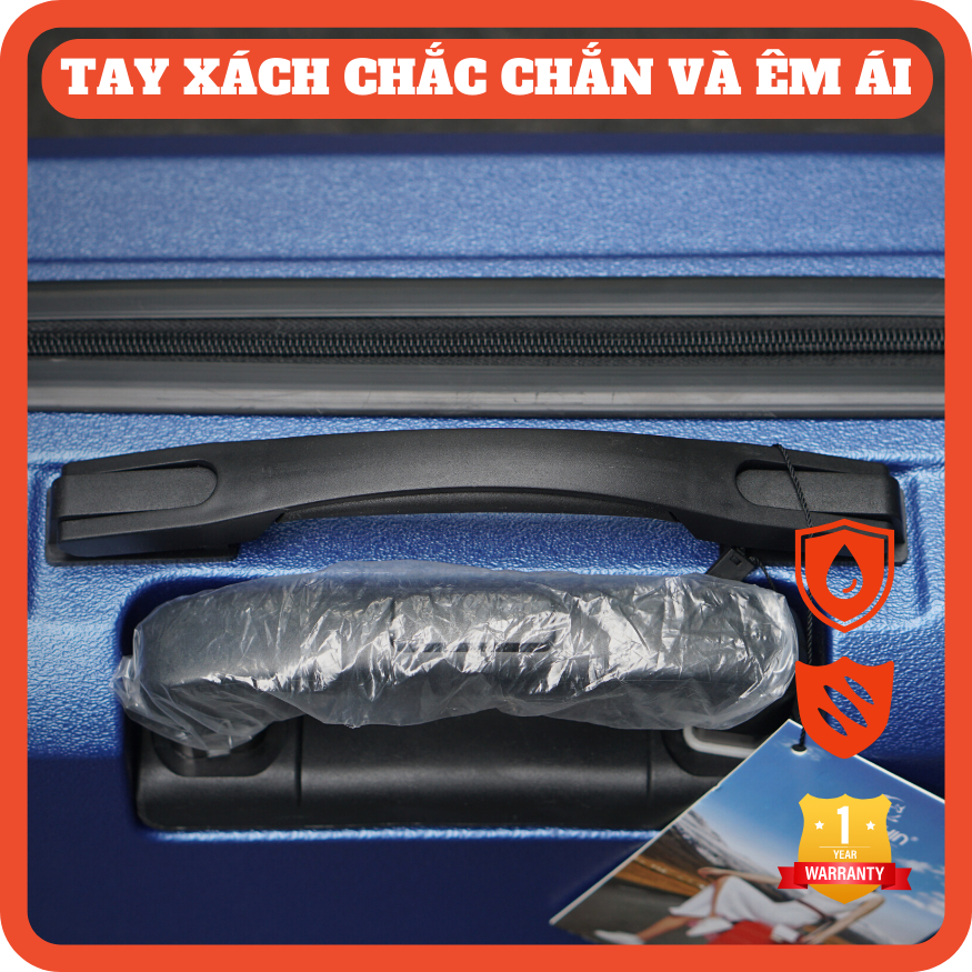 Thanh lý vali nhựa Brothers hàng tồn kho công ty loại 1, size ký gửi 24 - đựng được >20kg