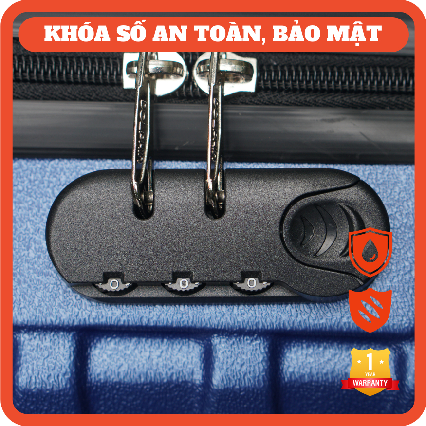 Thanh lý vali nhựa Brothers hàng tồn kho công ty loại 1, size ký gửi 24 - đựng được >20kg