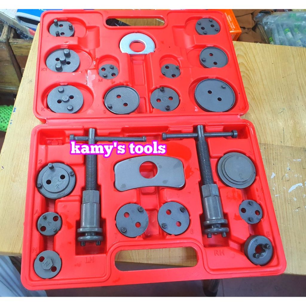 Bộ cảo vam ép piston phanh thắng đĩa 22 chi tiết