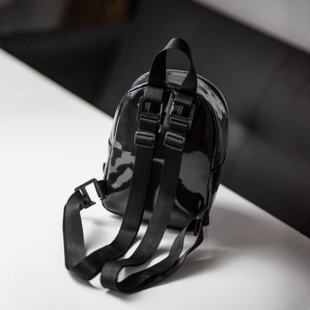 Balo Thời Trang Hàn Quốc Mini Nữ Adi.das Chất Bóng Kiếng Trượt Nước