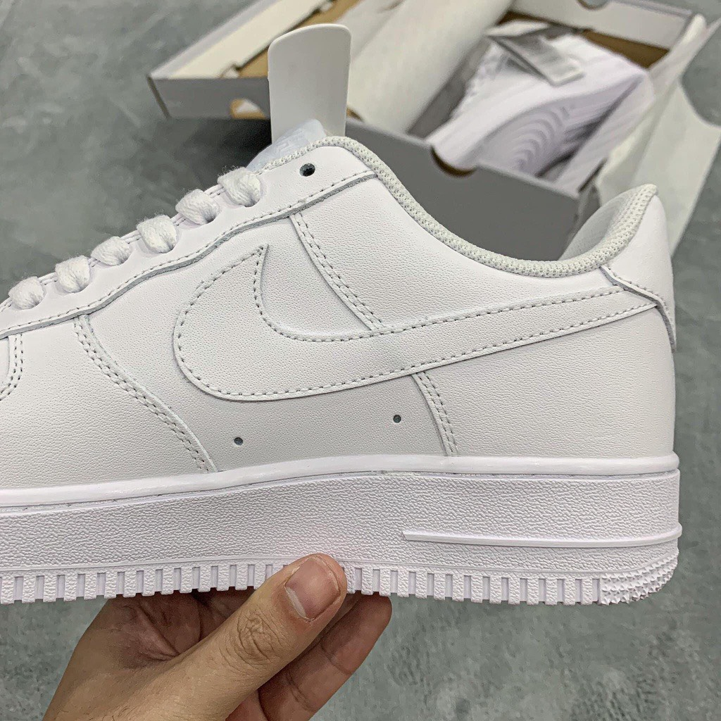 Giày_Nike air force 1 all white, giày thể thao af1 trắng đầy đủ phụ kiện size 36-44 cho nam nữ.titel_store