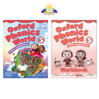 Sách - Oxford Phonics World - Level 5 , tặng file nghe Mp3 và video