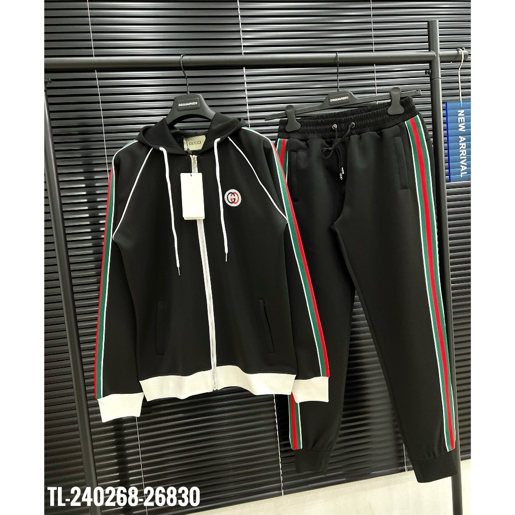 🔥Hot🔥Bộ nỉ Gucci áo hoodie thiết kế hot trend Nam Nữ Thu Đông 2023