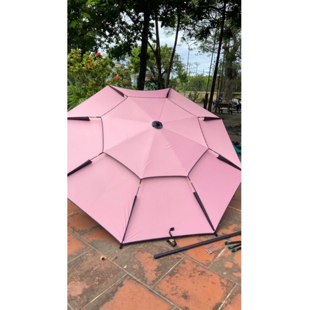 Ô câu cá 2 tầng màu đẹp size 2.2m, 2.4m siêu đẹp