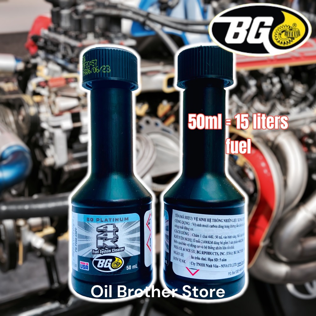 Dung Dịch Làm Sạch Kim Phun Buồng Đốt BG 44K® Power Enhancer® Fuel System & Combustion Chamber Cleaner