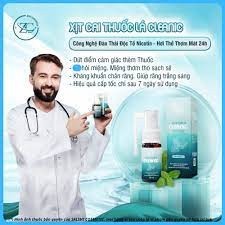 Xịt Cleanic Giảm Cảm Giác Thèm Thu.ốc, Công Nghệ Đào Thải Độc Tố Nicotin, Giúp Hơi Thở Thơm Mát
