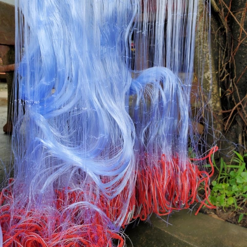 , Dài 75m, Viền đỏ chì nặng chuyên đánh sông, suối, hồ, cỡ cá gần 1kg đổ lại.