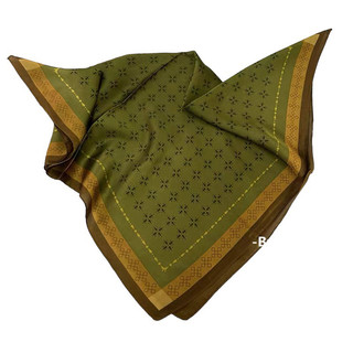 Khăn lụa vuông choàng cổ thời trang size 70x70cm