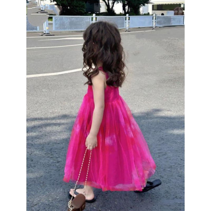 Đầm váy ren công chúa 3 tầng cao cấp haivanco bé gái từ 10 đến 40 kg mềm mại và thoáng mát đi chơi đi tiệc đều đẹp